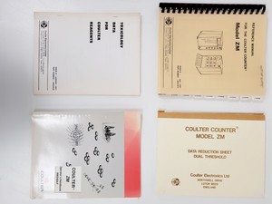 Thumbnail image of Coulter ZM Cell Counter,  S.ST.II Sampling Stand & V.C.U. VWII Vacuum Container 