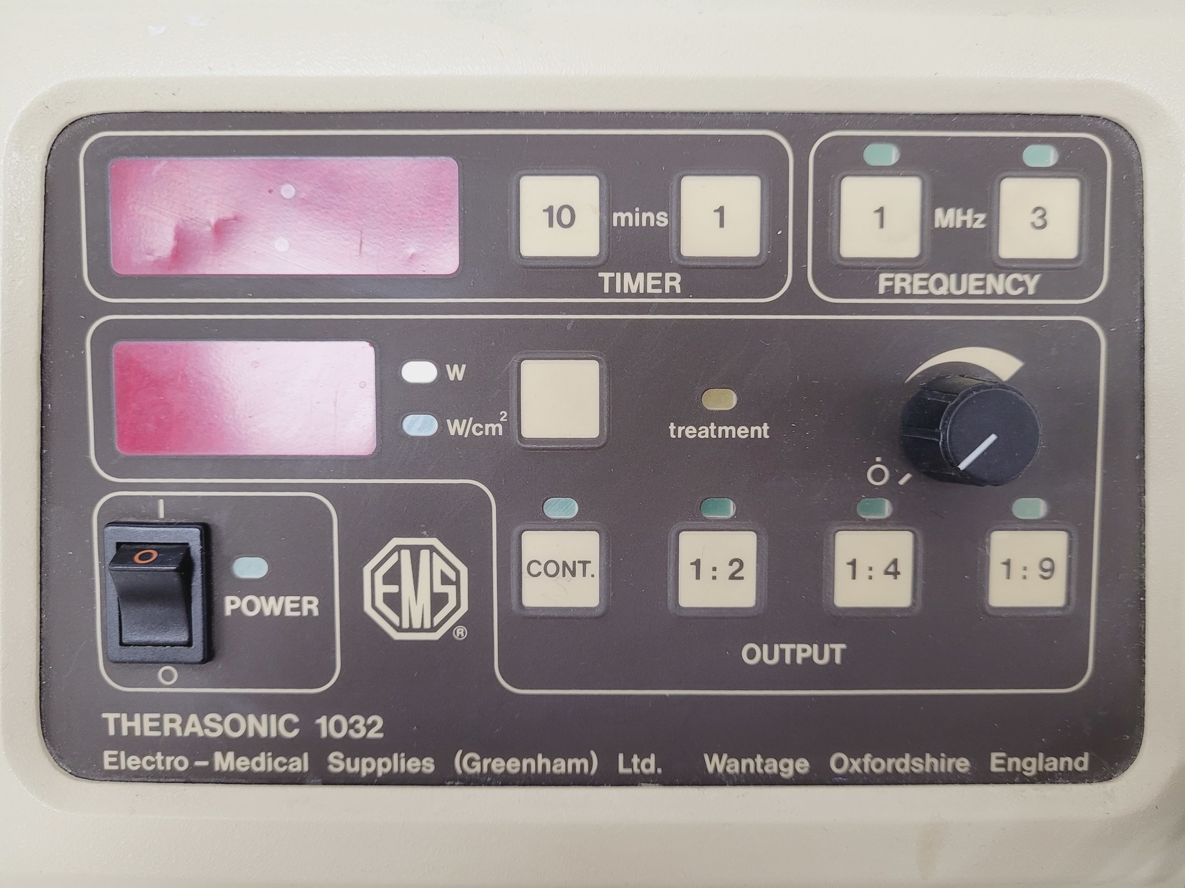 Image of EMS Therasonic Machine Model 1032 Lab