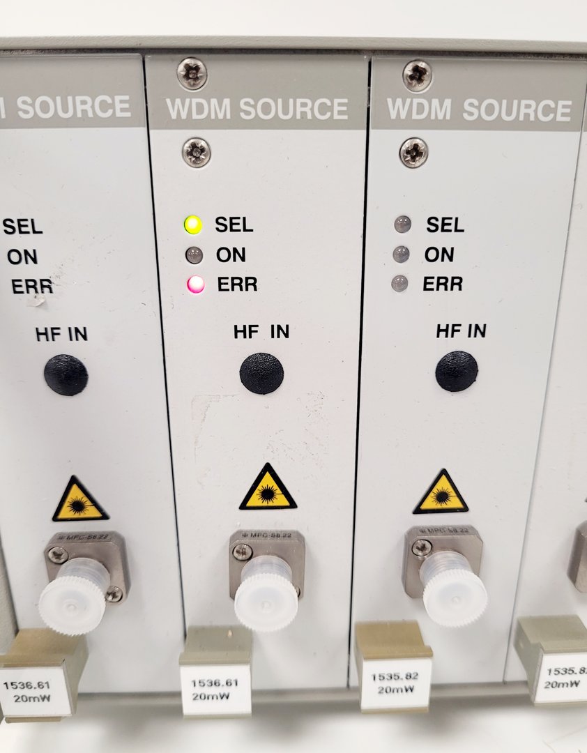 Image of Thorlabs Profile Pro 8000 Module Chassis with 6x WDM sources and Key Lab