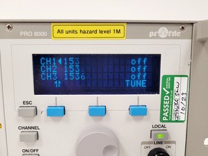 Thumbnail image of Thorlabs Profile Pro 8000 Module Chassis with 6x WDM sources and Key Lab