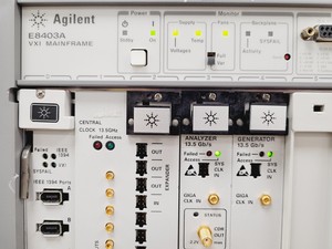 Thumbnail image of Agilent E8403A VXI Mainframe with N4872A, N4873A, E4809A, E84918 Modules Lab