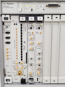 Thumbnail image of Agilent E8403A VXI Mainframe with N4872A, N4873A, E4809A, E84918 Modules Lab