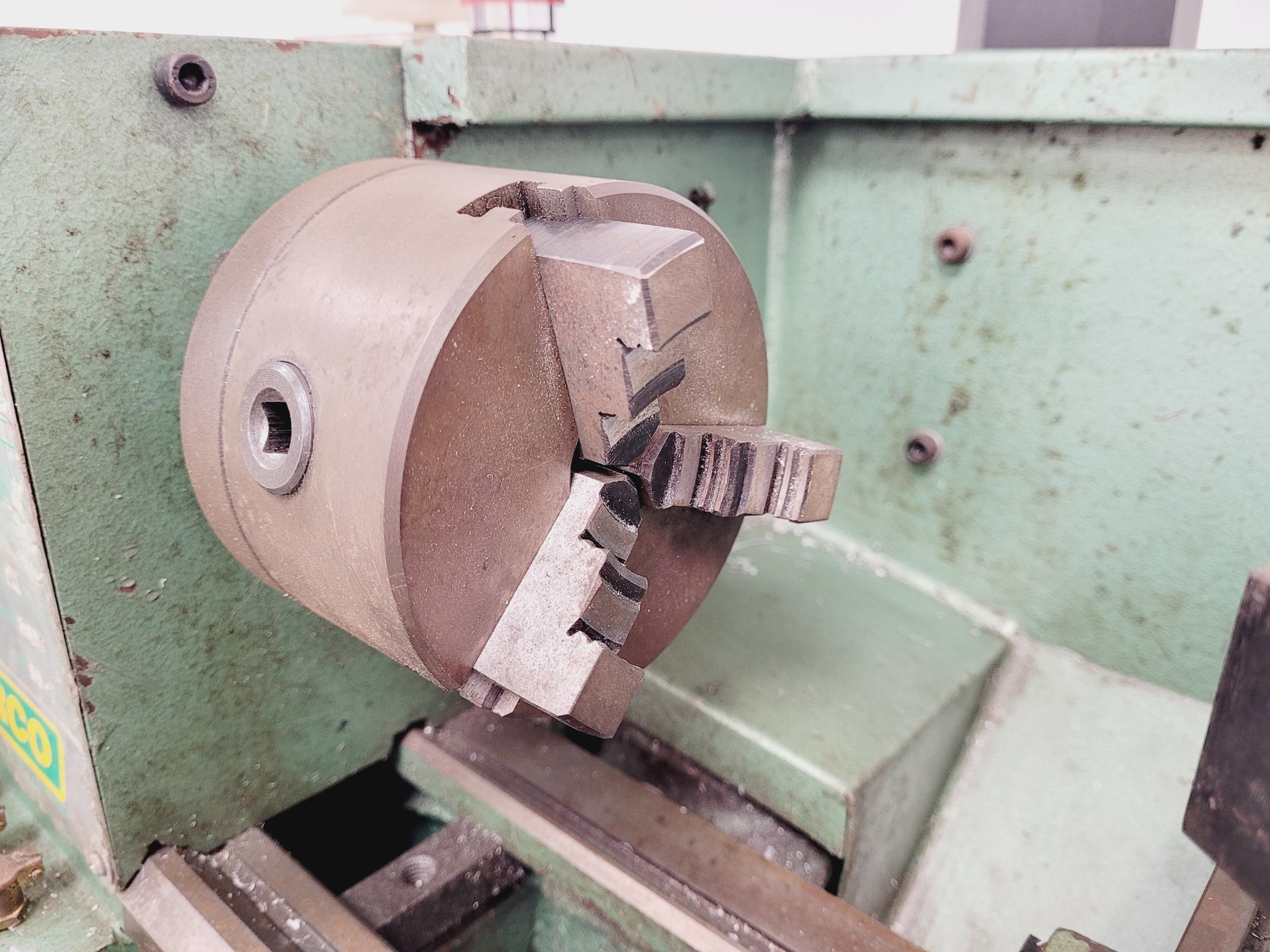 Image of Warco 918 CQ918 Benchtop Lathe with Stand and Accessories 