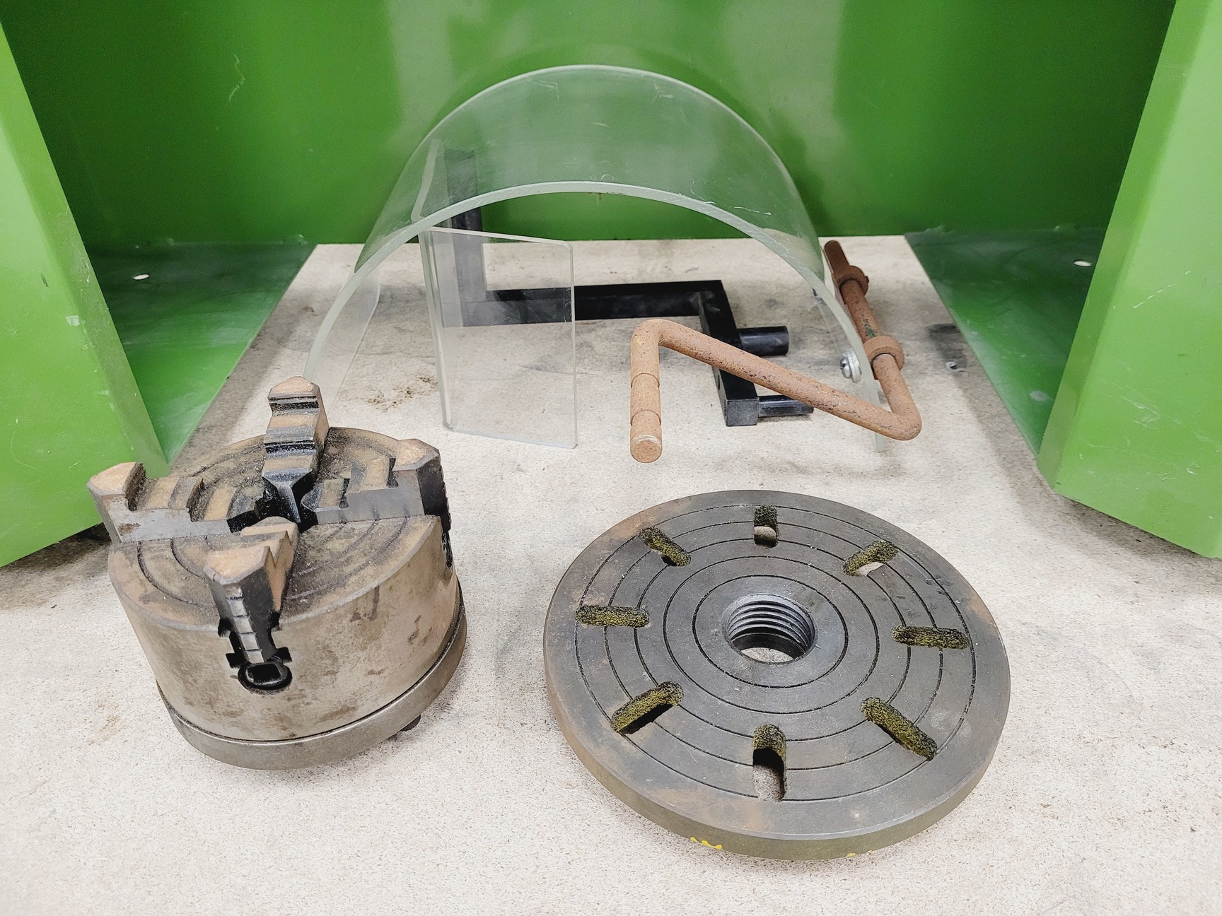 Image of Warco 918 CQ918 Benchtop Lathe with Stand and Accessories 