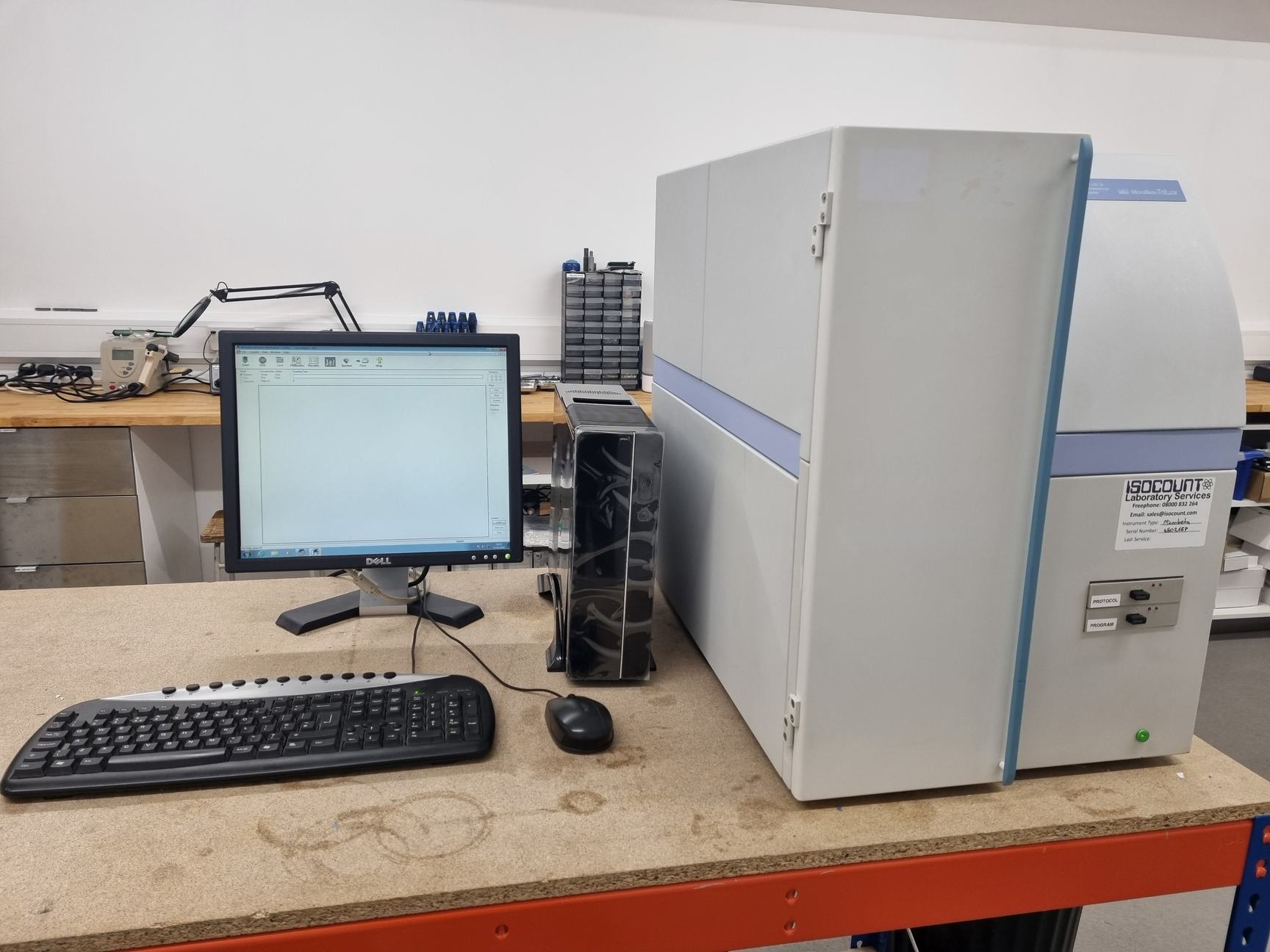 Microbeta MicroBeta TriLux Model:-1450 6 Detector 24/96 Well Scintillation ...
