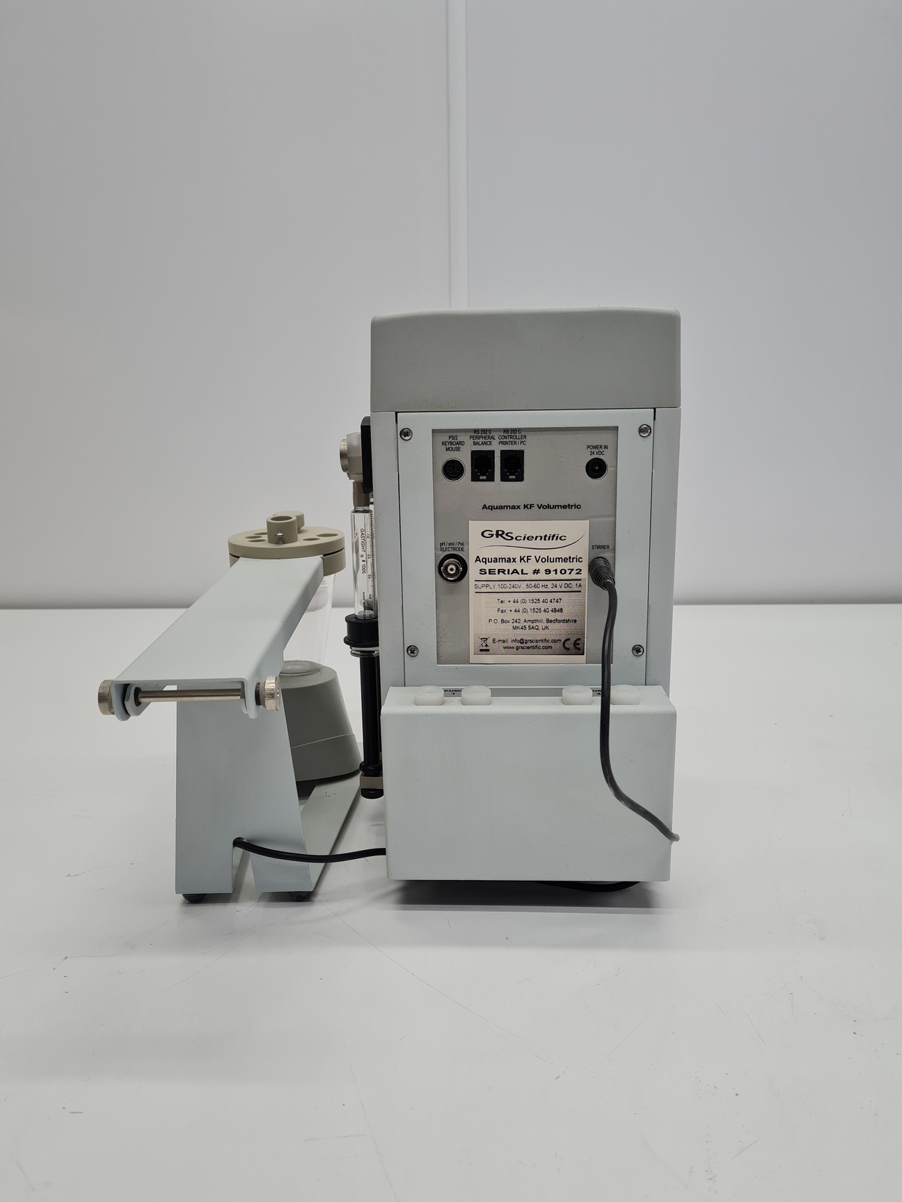 Image of GR Scientific Auqamax KF Volumetric Titration System Lab
