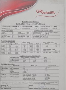 Thumbnail image of GR Scientific Auqamax KF Volumetric Titration System Lab