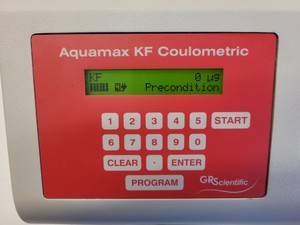 Thumbnail image of GR Scientific Cou-Lo Auqamax Moisture Meter Coulometric Titrator Lab