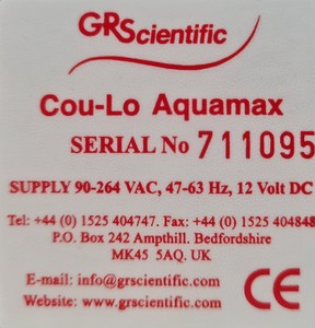 Thumbnail image of GR Scientific Cou-Lo Auqamax Moisture Meter Coulometric Titrator Lab