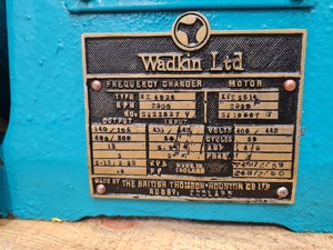 Thumbnail image of Wadkin LS Overhead Router with Accessories