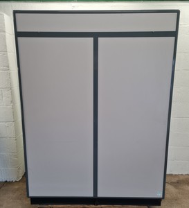 Thumbnail image of Large Illuminated Glass Shop Display Cabinet 148x60x199