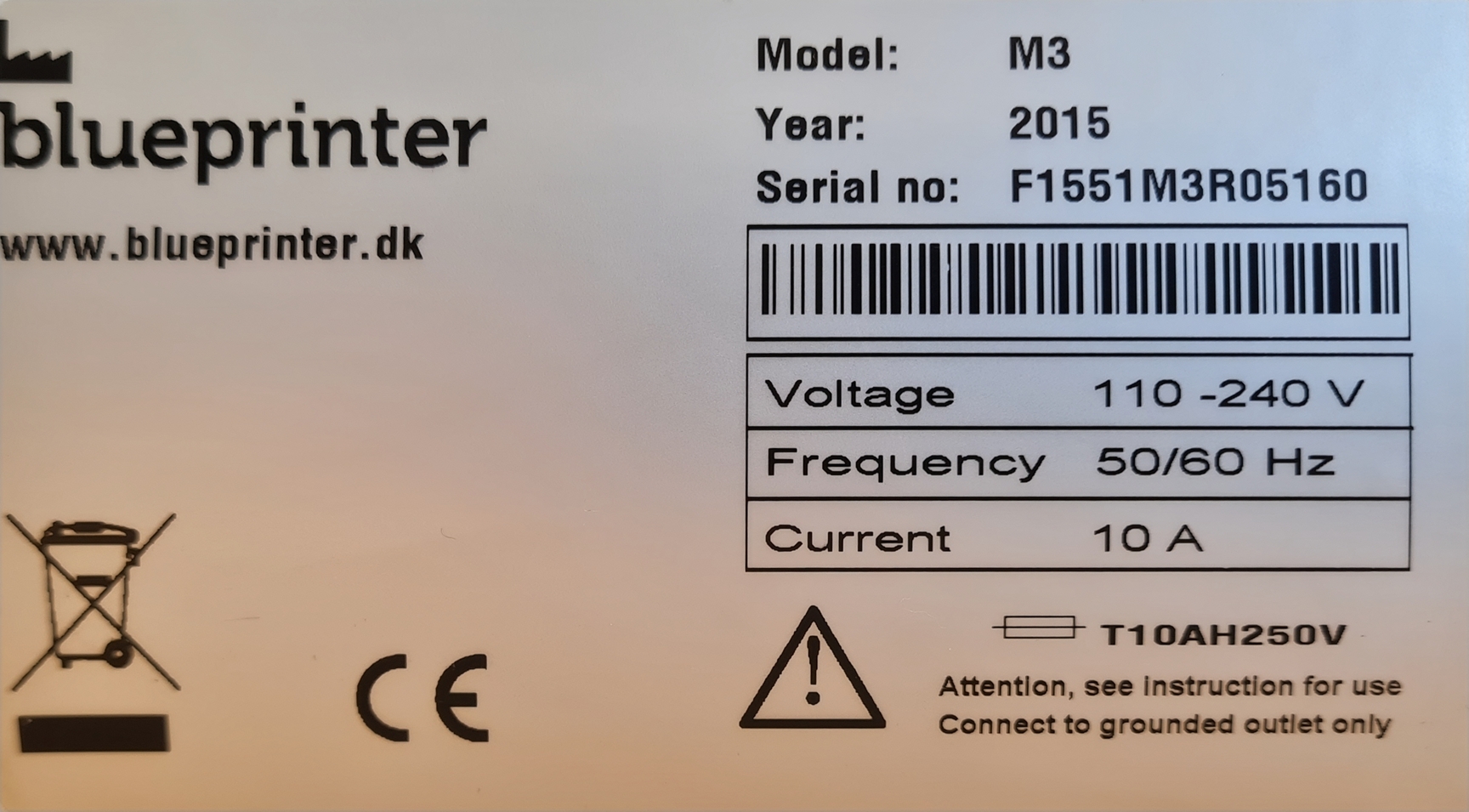 Image of Blueprinter M3 Industrial Selective Laser Sintering (SLS) Low Noise 3D Printer