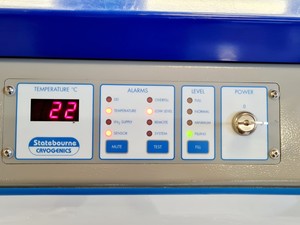 Thumbnail image of Statebourne Cryogenics Biosystem BM 24 Automatic Liquid Nitrogen Refrigerator 