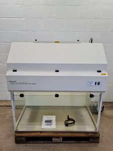 Thumbnail image of Monmouth Circulaire Vertical Laminar Flow Cabinet & Stand Model: VLF 1200 Lab.