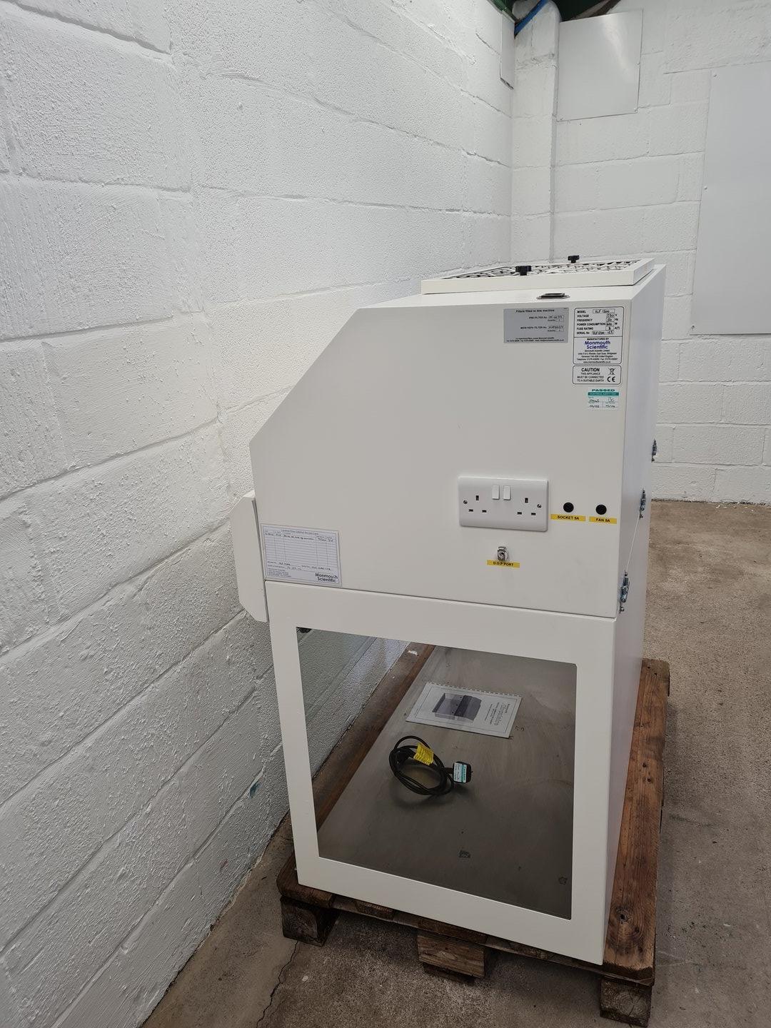 Image of Monmouth Circulaire Vertical Laminar Flow Cabinet & Stand Model: VLF 1200 Lab.