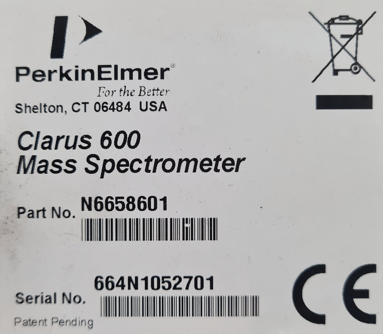 Image of Perkin Elmer Clarus 680 GC & Clarus 600C MS