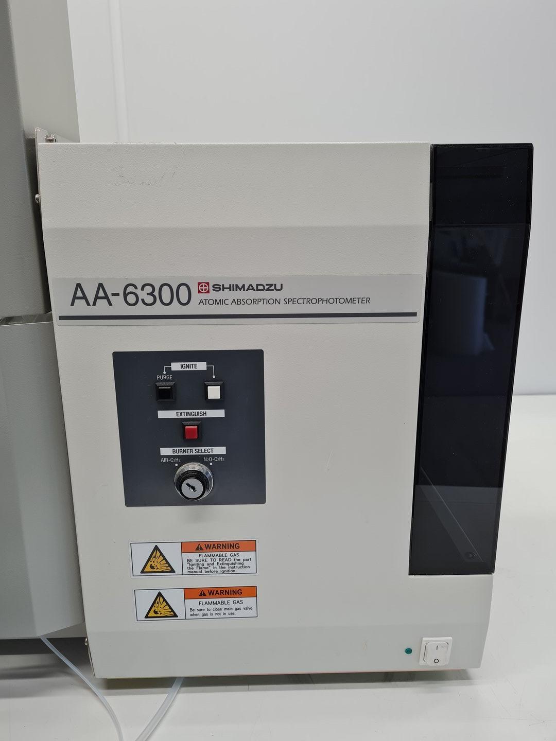 Image of Shimadzu AA-6300 Atomic Absorption Spectrophotometer System with Software Lab