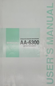 Thumbnail image of Shimadzu AA-6300 Atomic Absorption Spectrophotometer System with Software Lab