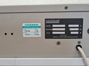 Thumbnail image of Gallenkamp Digital Cooled Refrigerated Incubator Model: ICI180.WT2.C Lab