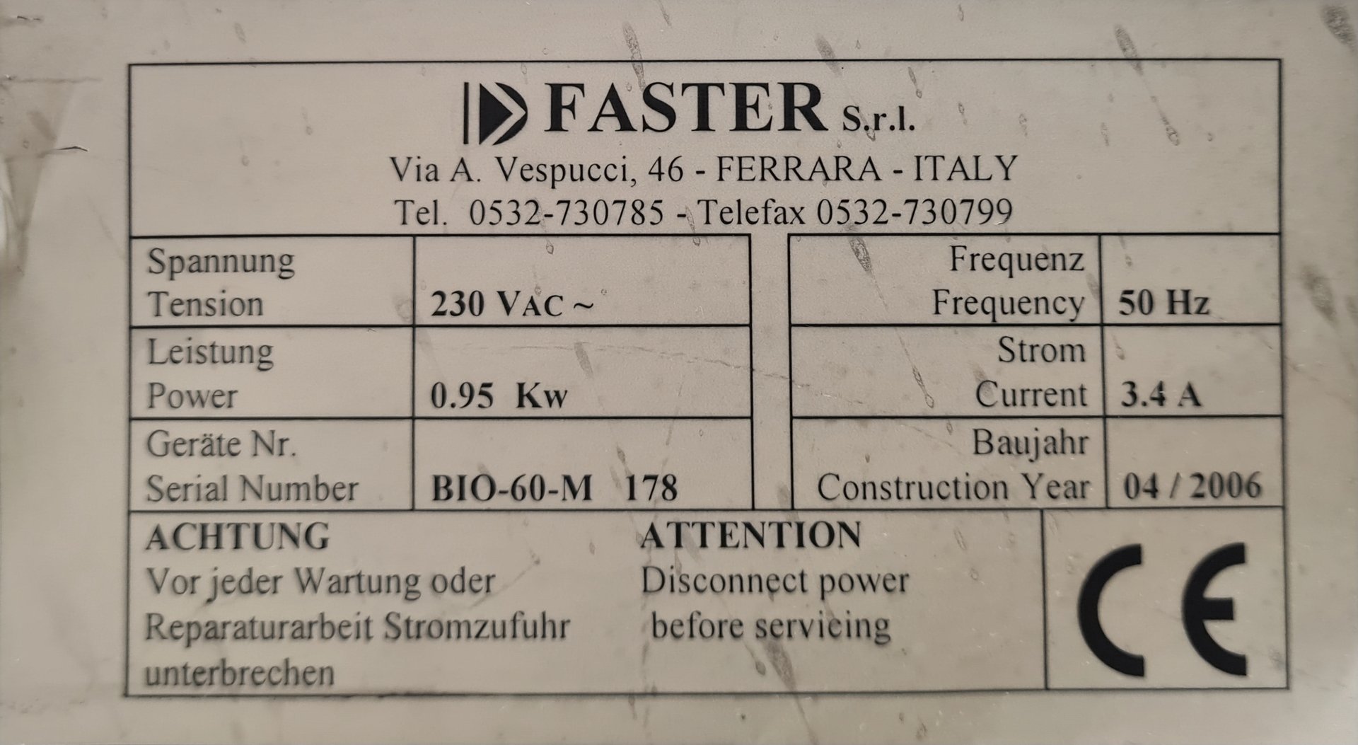 Image of Faster VLF 1540 Laminar Flow Cabinet with Stand Lab