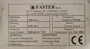 Thumbnail image of Faster VLF 1540 Laminar Flow Cabinet with Stand Lab