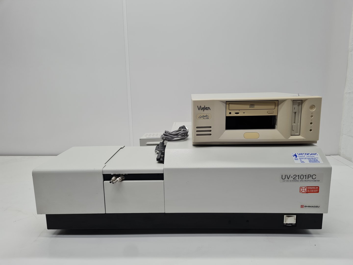 Image of Shimadzu UV-2101PC Spectrophotometer & PC with Software Lab