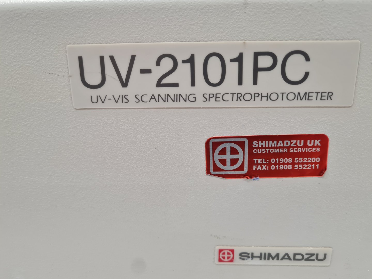 Image of Shimadzu UV-2101PC Spectrophotometer & PC with Software Lab