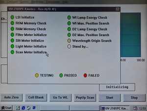 Thumbnail image of Shimadzu UV-2101PC Spectrophotometer & PC with Software Lab