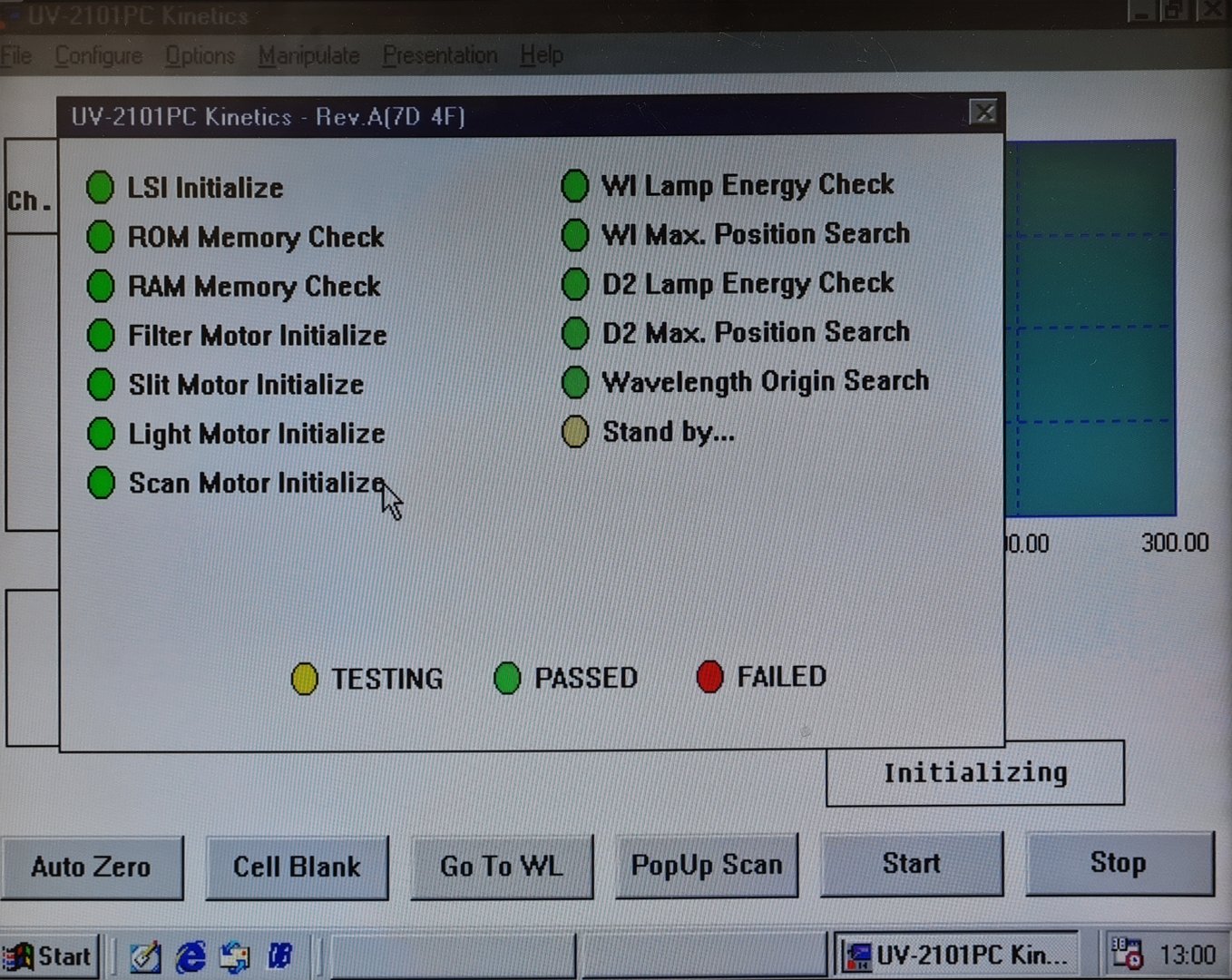 Image of Shimadzu UV-2101PC Spectrophotometer & PC with Software Lab