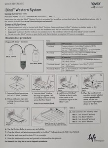 Thumbnail image of Life Technologies iBind SLF1000 Western Device System Lab