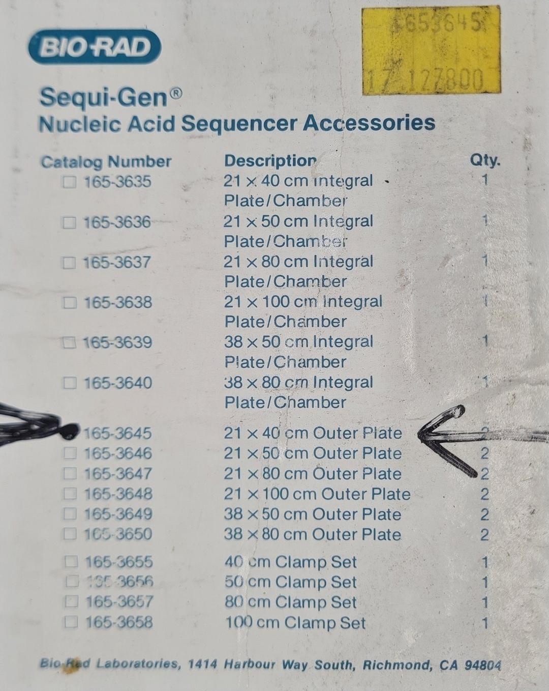 Image of Job Lot Electrophoresis BioRad/VWR/Life Technologies