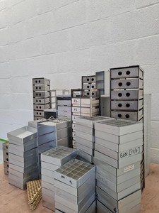Thumbnail image of Job Lot of -80 Cryogenic Freezer Stainless Steel Storage Racks lab