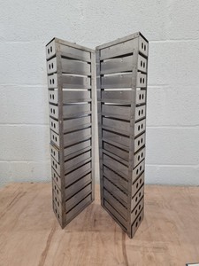 Thumbnail image of Job Lot of -80 Cryogenic Freezer Stainless Steel Storage Racks lab