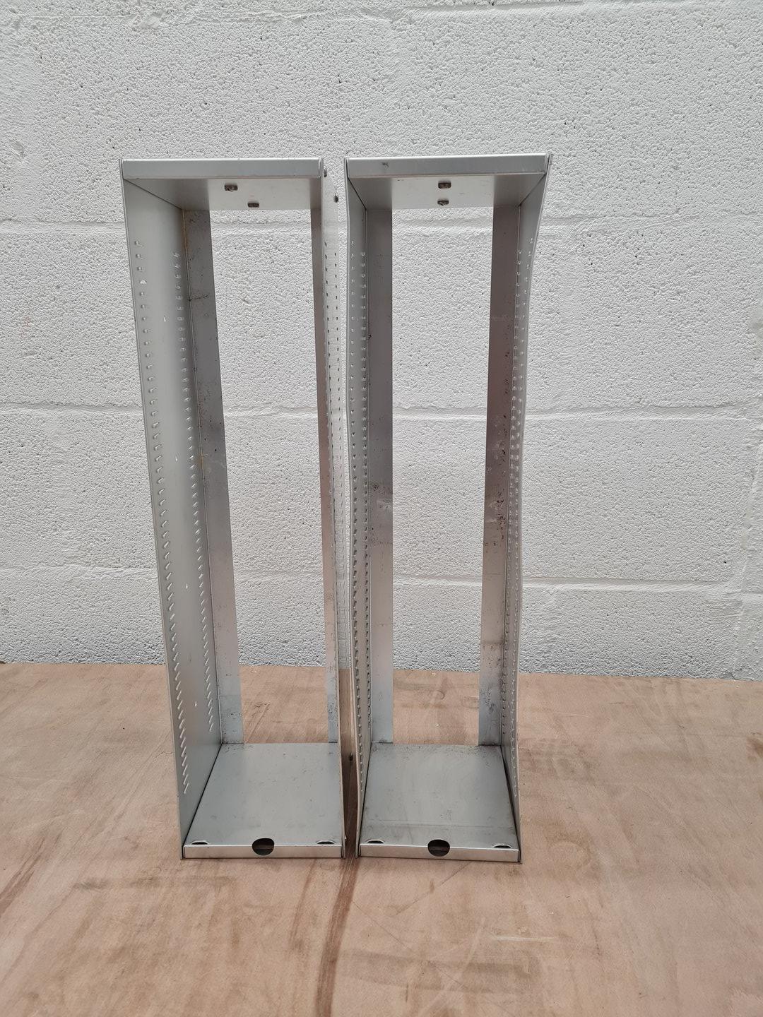 Image of Job Lot of -80 Cryogenic Freezer Stainless Steel Storage Racks lab