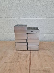 Thumbnail image of Job Lot of -80 Cryogenic Freezer Stainless Steel Storage Racks lab