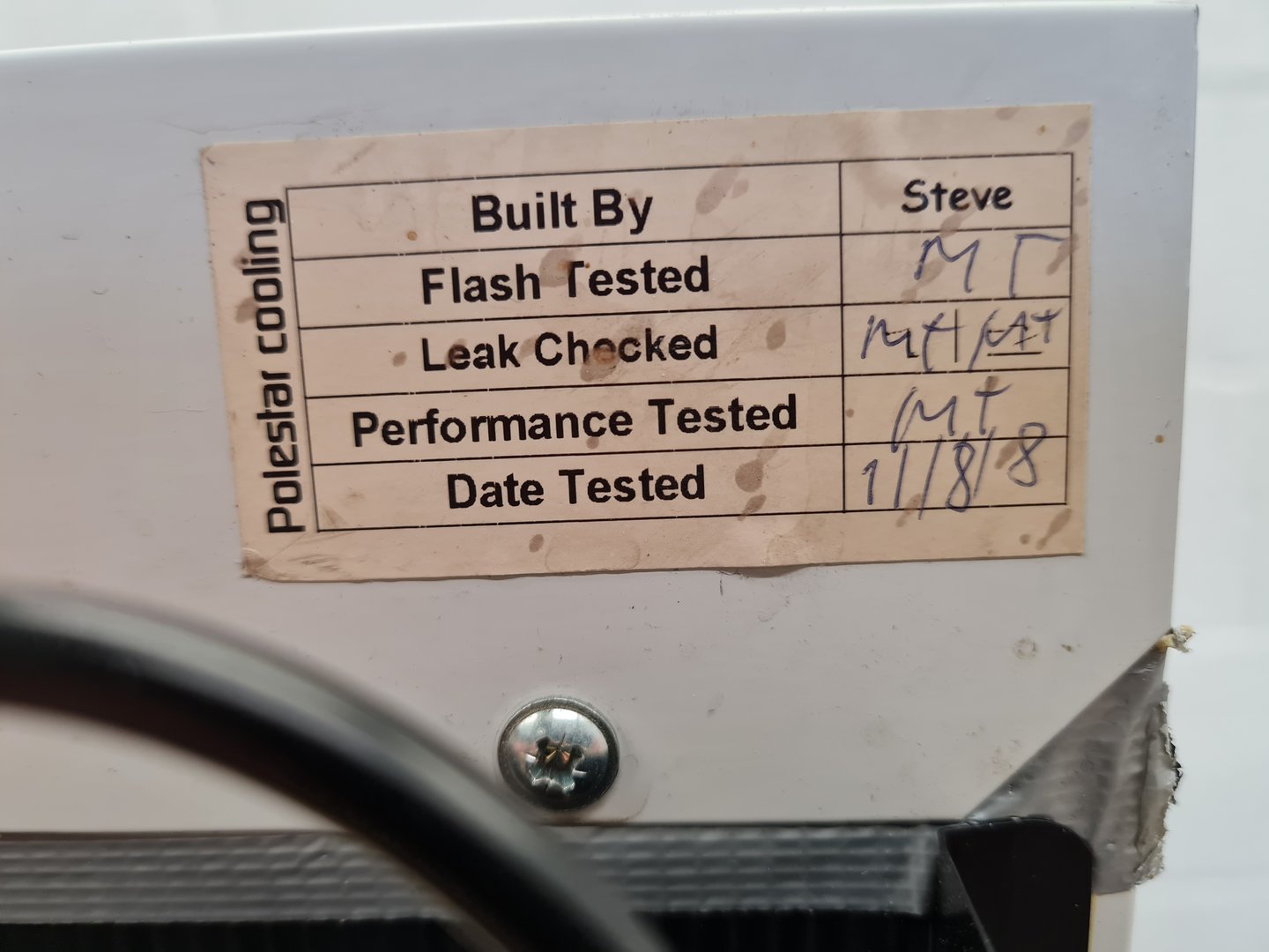 Image of Lec Pharmacy Refrigeration PE 207 Laboratory Refrigerator Lab
