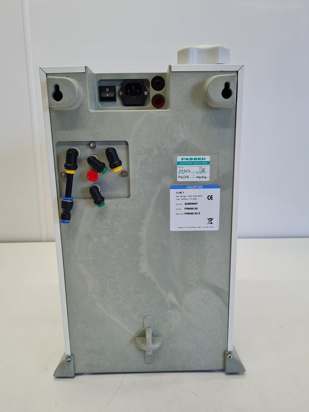 Image of Millipore Elix 5 Water Filtration/Purification System