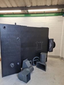 Thumbnail image of Clean Air Recirculating Fume Cupboard with Water Filtration System Lab