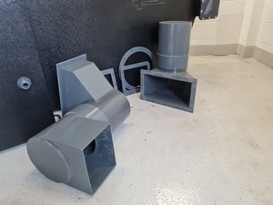 Thumbnail image of Clean Air Recirculating Fume Cupboard with Water Filtration System Lab