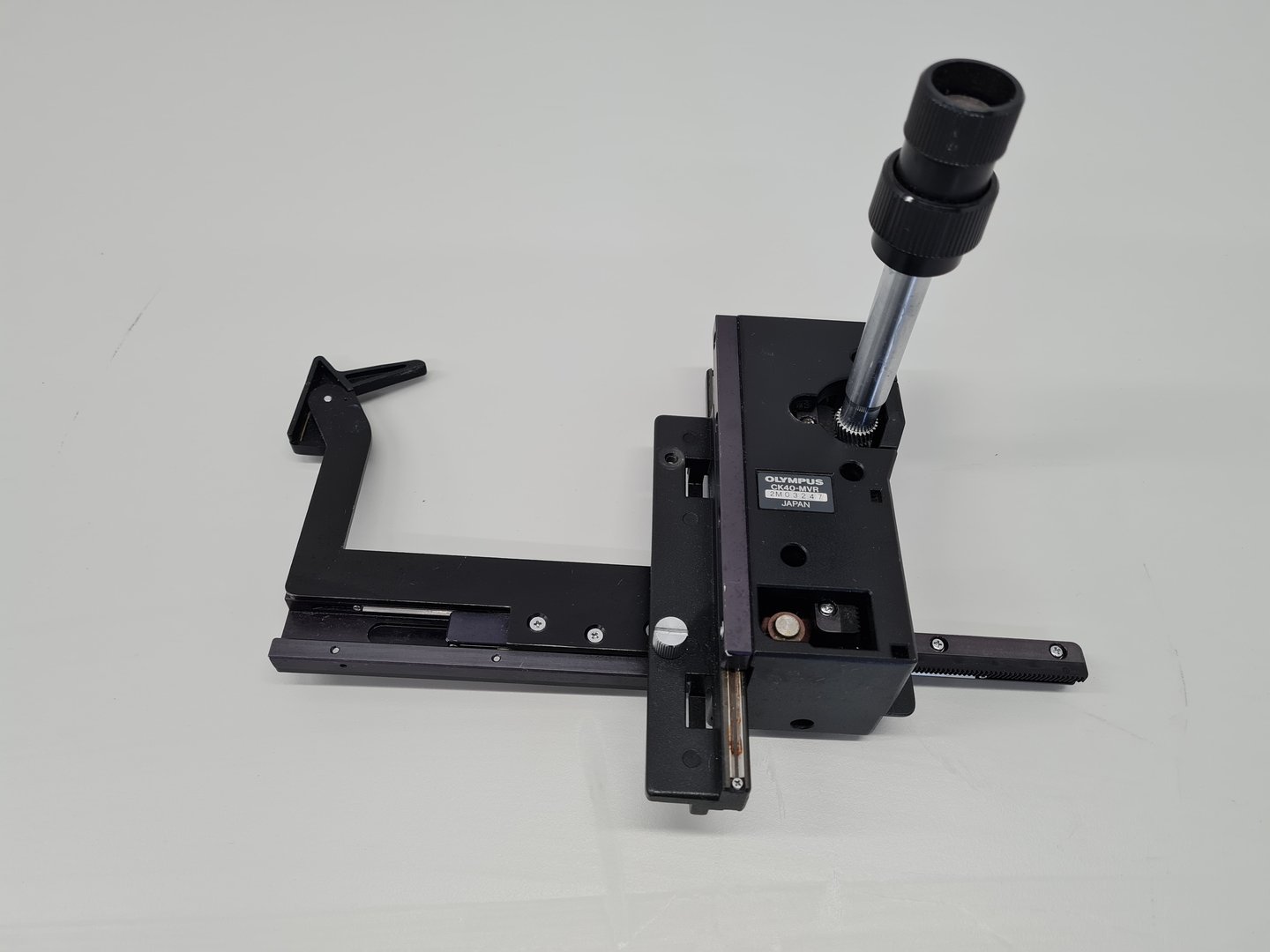 Image of Olympus CK40-MVR Mechanical Stage Cross Specimen Table Lab
