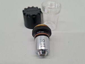 Thumbnail image of Box of Olympus & Nikon Microscope Objectives & Accessories -  160/- Lab