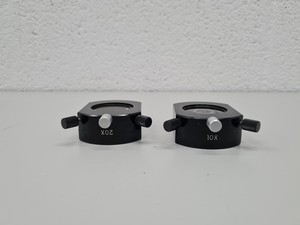 Thumbnail image of Box of Olympus & Nikon Microscope Objectives & Accessories -  160/- Lab