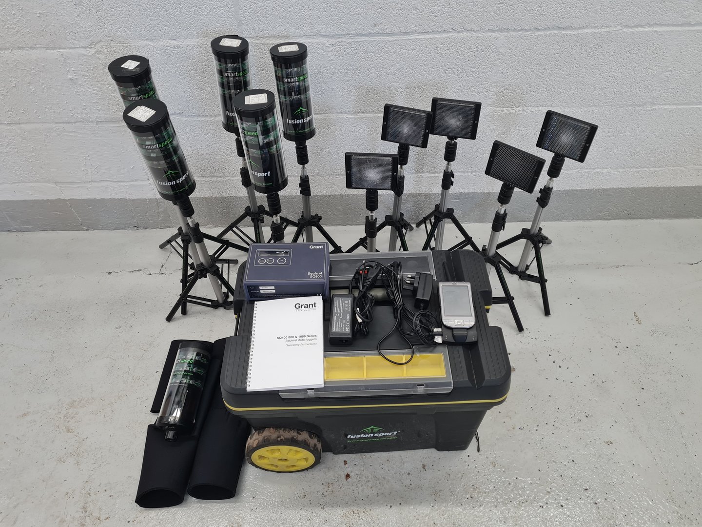 Image of Fusion Sport SmartSpeed Timing Gates & Grant Squirrel SQ800 Lab Faulty