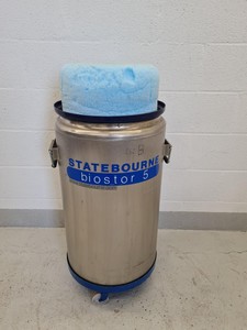 Thumbnail image of Statebourne Crogenics Biostor 5 Liquid Nitrogen Dewar Lab