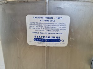 Thumbnail image of Statebourne Crogenics Biostor 5 Liquid Nitrogen Dewar Lab