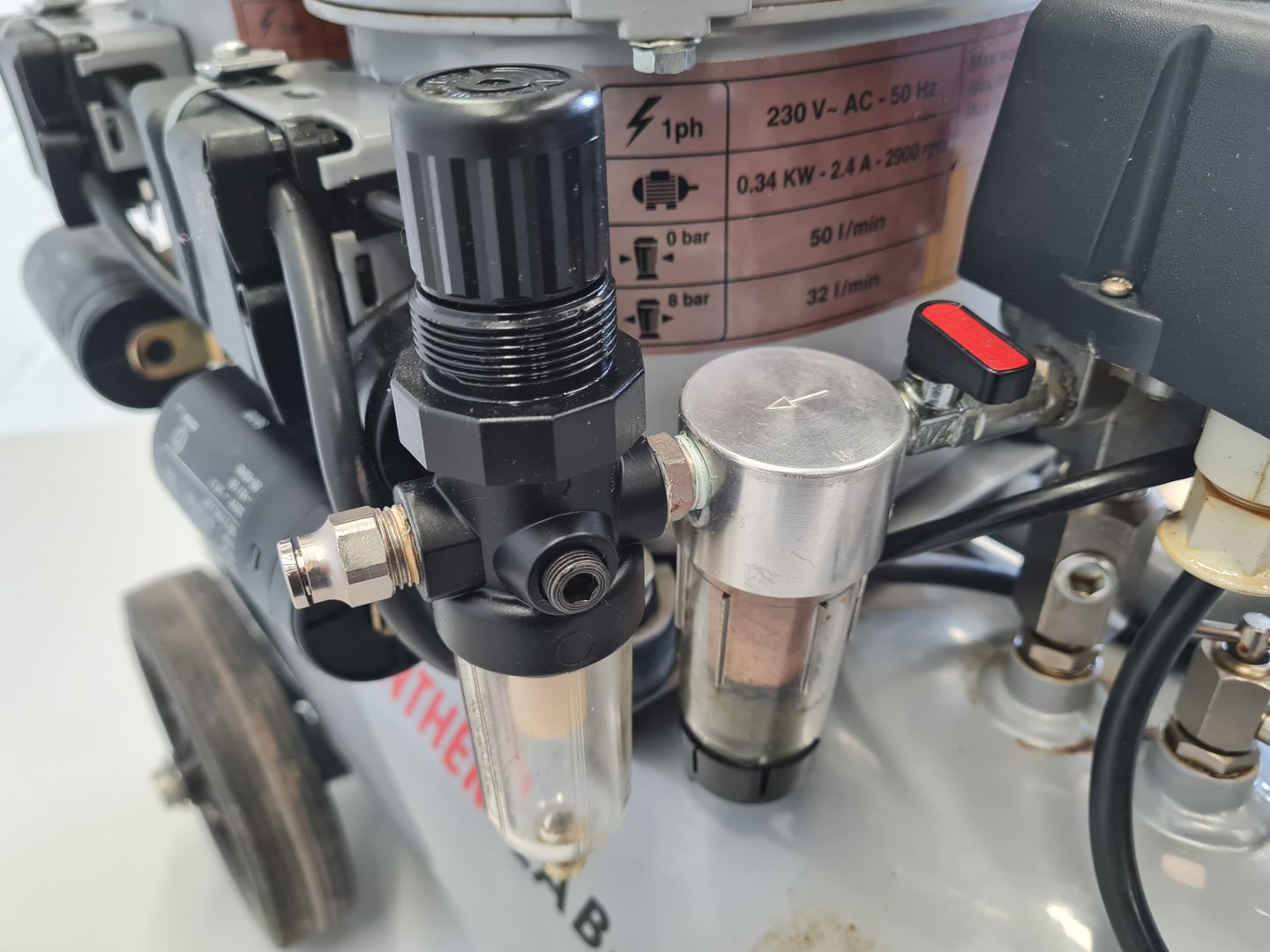 Image of Panther Lab Air Compressor Model: CW 100/24 AL 