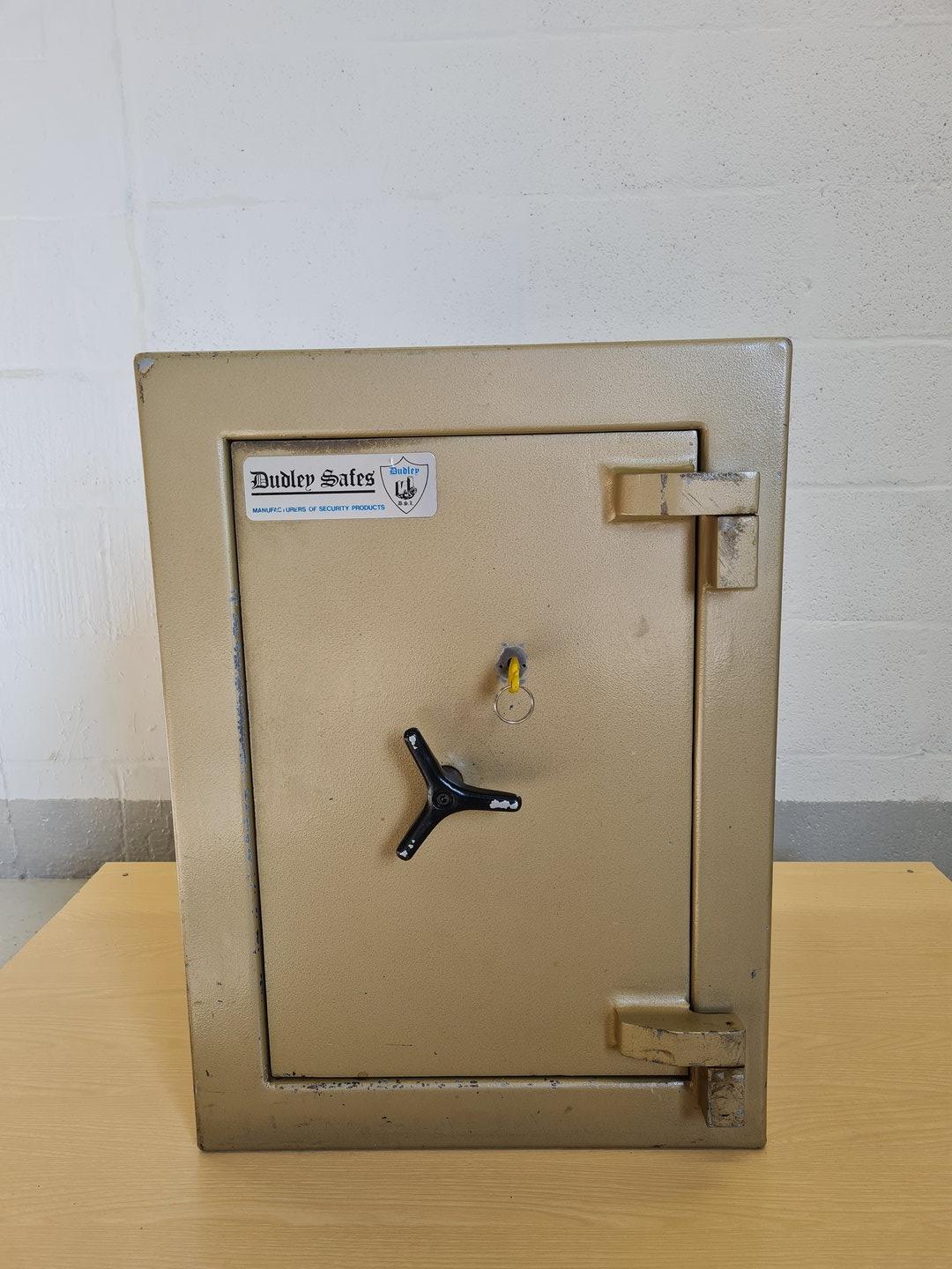 Image of Dudley Safes Large Bank Key Operated Safe 49x48x66cm 