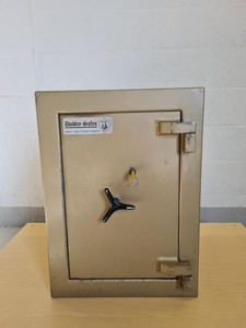 Thumbnail image of Dudley Safes Large Bank Key Operated Safe 49x48x66cm 