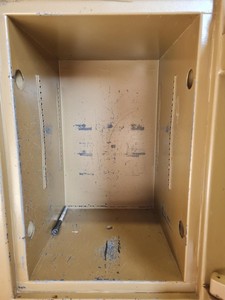 Thumbnail image of Dudley Safes Large Bank Key Operated Safe 49x48x66cm 