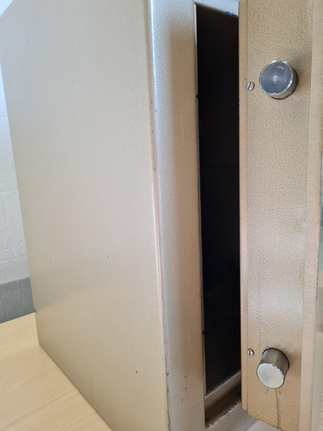 Image of Dudley Safes Large Bank Key Operated Safe 49x48x66cm 